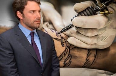 ben affleck's tattoo is so incredible