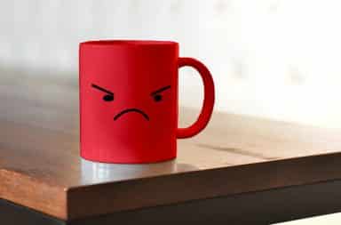 a mug that is really mad