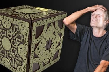 guy upset about his puzzle box