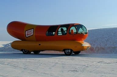 hot dog car