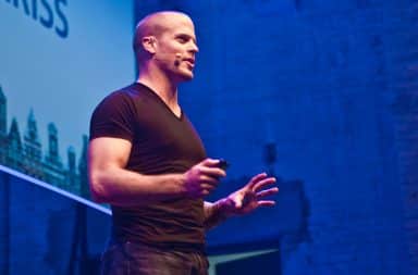 Tim Ferriss at a conference